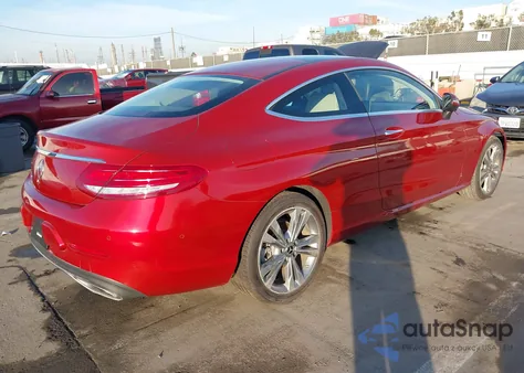 2018 Mercedes-Benz C 300 from USA, damaged, VIN WDDWJ4JBXJF695221